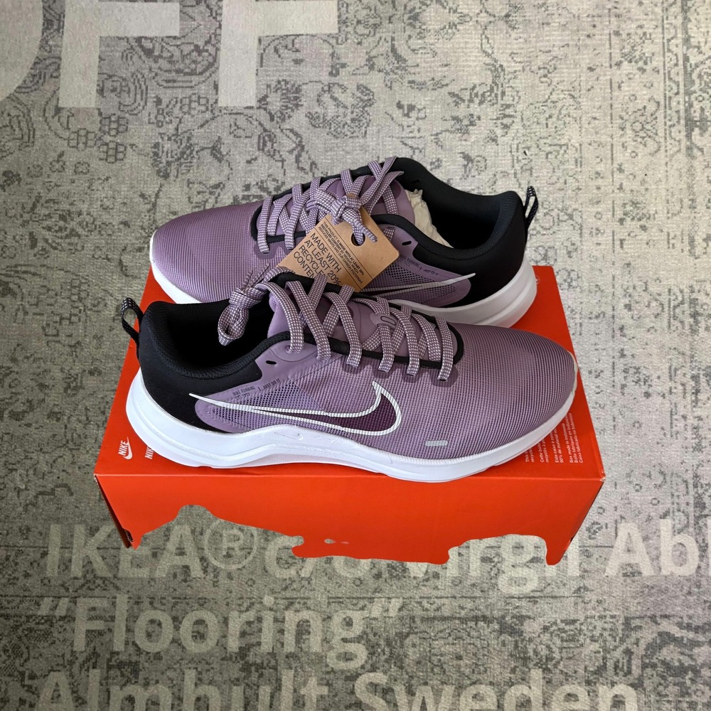 Nike Downshifter 12 Running Shoes Womens 9 Amethyst Wave Purple DD9294-500 NIB